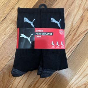 Mens puma socks size 6-12